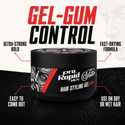 ProRapid Hair Styling Gel-Gum 300g product features