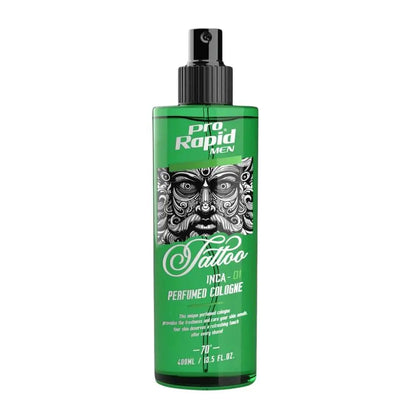 ProRapid INCA 01 Tattoo After Shave Cologne 400ml green bottle