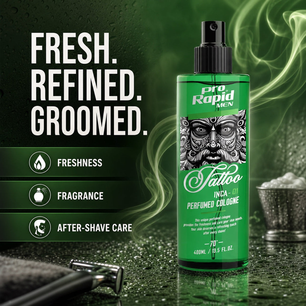 ProRapid INCA 01 perfumed cologne finish