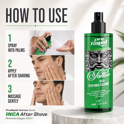 How to use ProRapid INCA 01 After Shave Cologne