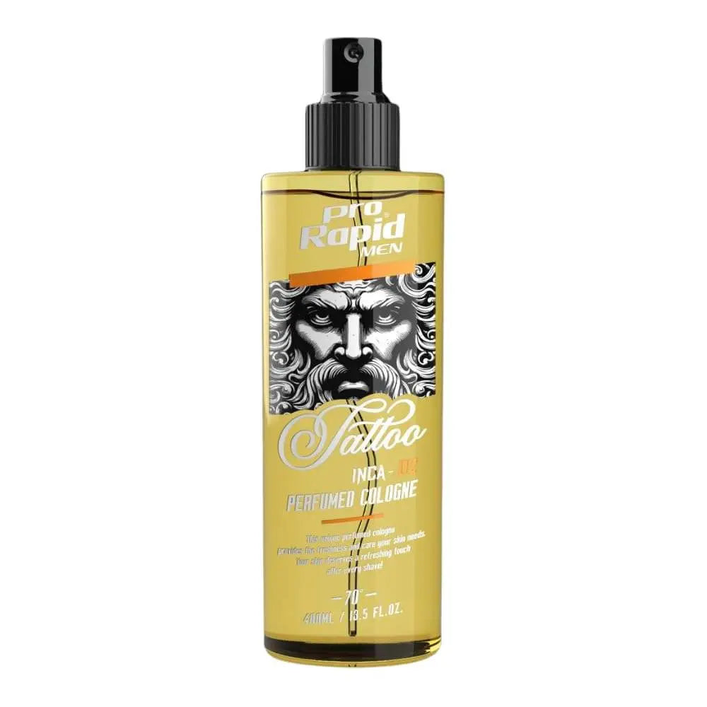 ProRapid INCA 02 Tattoo After Shave Cologne 400ml yellow gold bottle