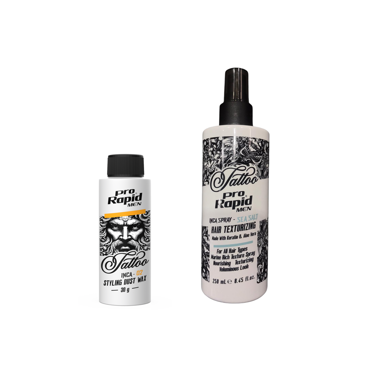 ProRapid INCA 02 Texture & Volume Duo fixed bundle on a clean white background