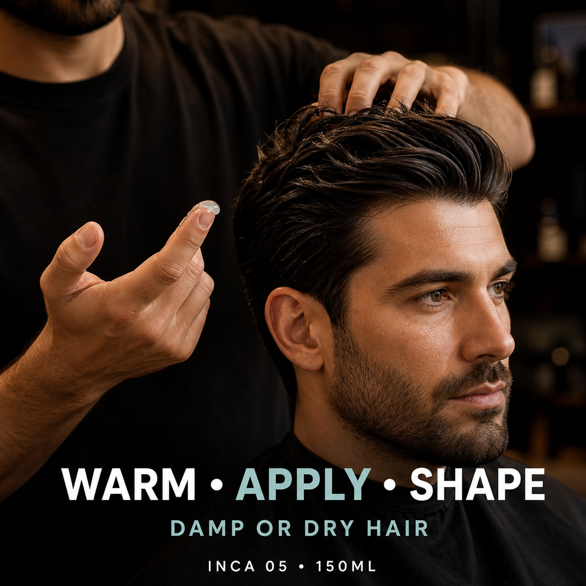 How to apply ProRapid INCA 05 lightly tinted shine styling wax