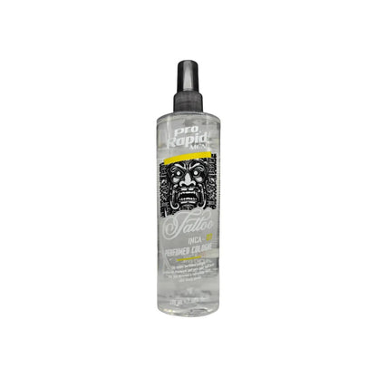 ProRapid INCA 07 Tattoo After Shave Cologne 400ml clear silver bottle