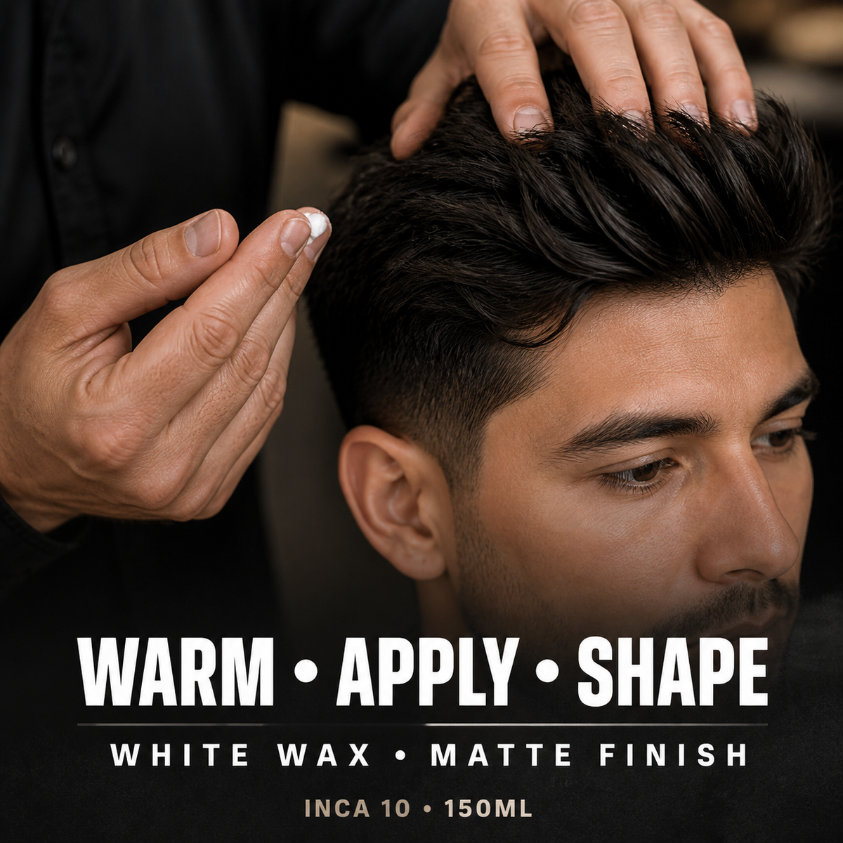 How to apply ProRapid INCA 10 white matte styling wax