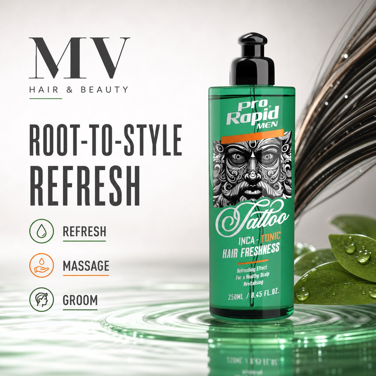 ProRapid INCA Hair Tonic root-to-style refresh