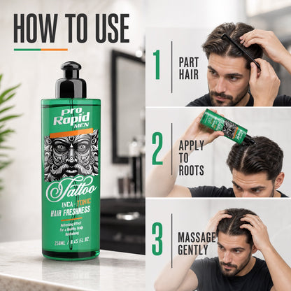 How to use ProRapid INCA Hair Tonic