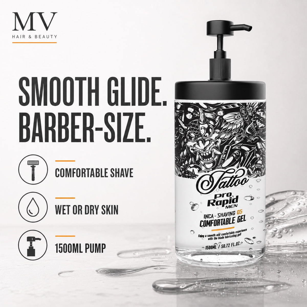 ProRapid Shaving Gel benefits
