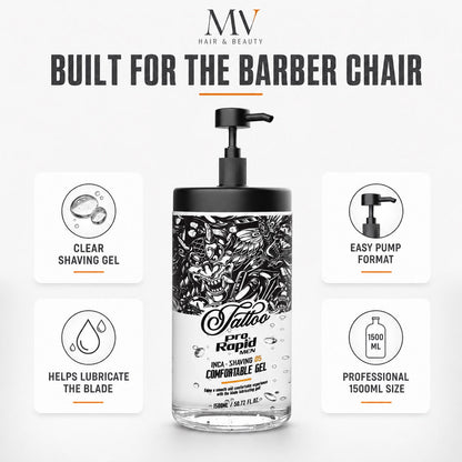 ProRapid Shaving Gel professional features