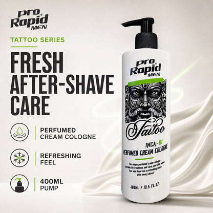 ProRapid Tattoo Series Cream Cologne benefits