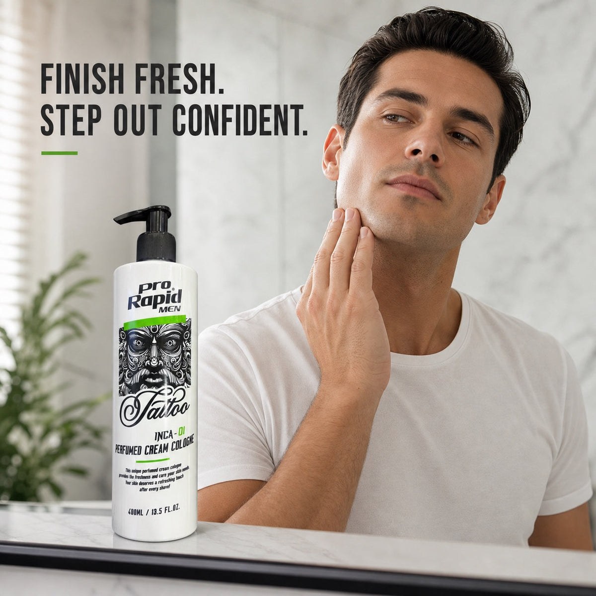 ProRapid Tattoo Series Cream Cologne lifestyle