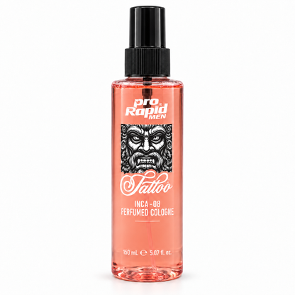 ProRapid INCA 08 Tattoo Perfumed Cologne Spray 150ml on a white background